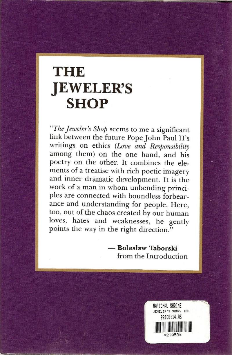 The Jeweler's Shop (back cover)